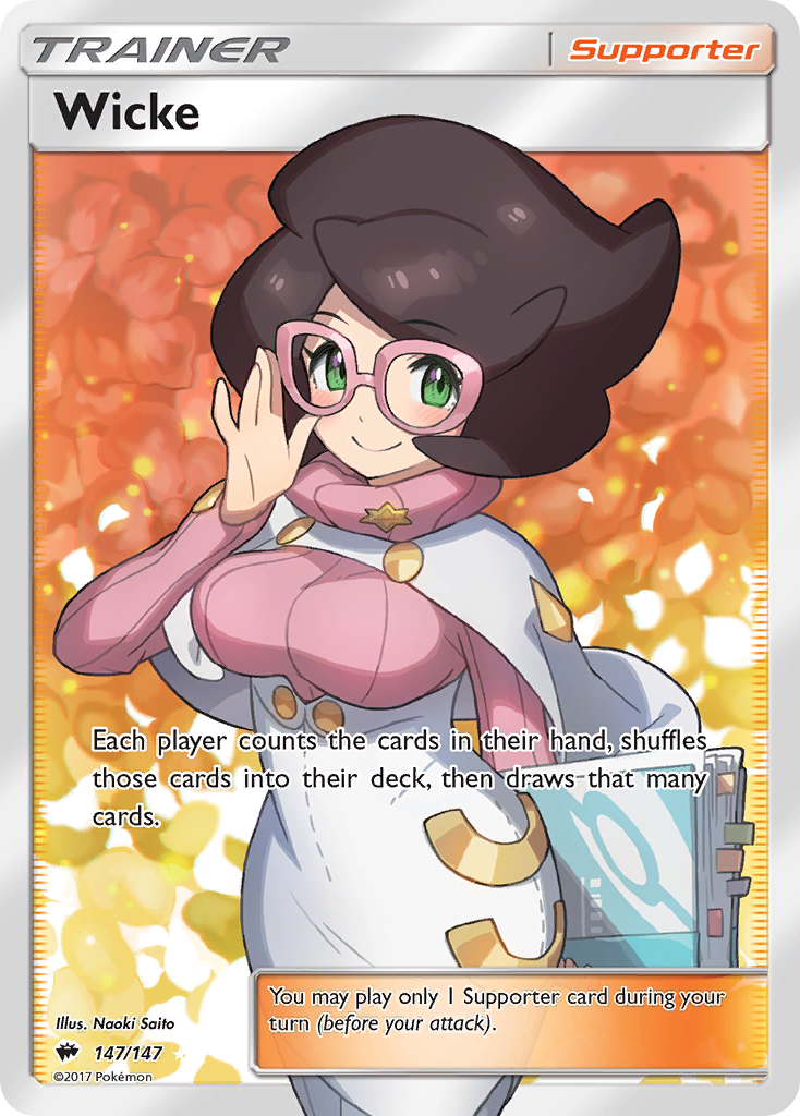 Wicke (147/147) [Sun & Moon: Burning Shadows] | Cracking-Singles