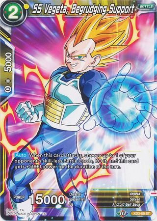 SS Vegeta, Begrudging Support [XD3-06] | Cracking-Singles