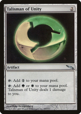 Talisman of Unity [Mirrodin] | Cracking-Singles