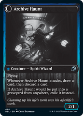 Overwhelmed Archivist // Archive Haunt [Innistrad: Double Feature] | Cracking-Singles