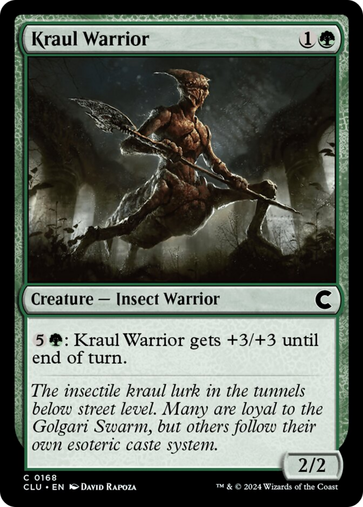 Kraul Warrior [Ravnica: Clue Edition] | Cracking-Singles