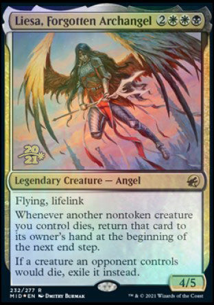 Liesa, Forgotten Archangel [Innistrad: Midnight Hunt Prerelease Promos] | Cracking-Singles