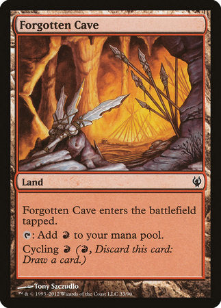 Forgotten Cave [Duel Decks: Izzet vs. Golgari] | Cracking-Singles