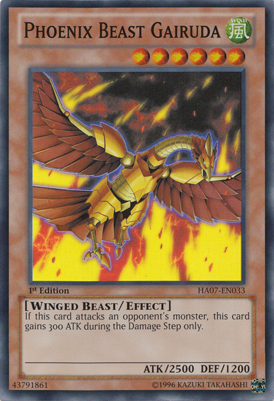 Phoenix Beast Gairuda [HA07-EN033] Super Rare | Cracking-Singles