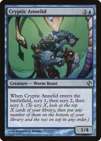 Cryptic Annelid [Duel Decks: Venser vs. Koth] | Cracking-Singles