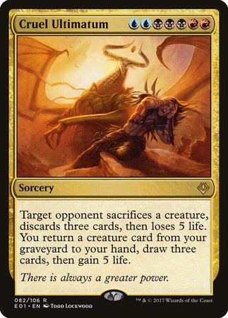 Cruel Ultimatum [Archenemy: Nicol Bolas] | Cracking-Singles