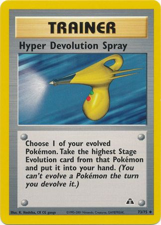 Hyper Devolution Spray (73/75) [Neo Discovery Unlimited] | Cracking-Singles