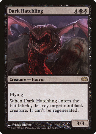 Dark Hatchling [Planechase 2012] | Cracking-Singles