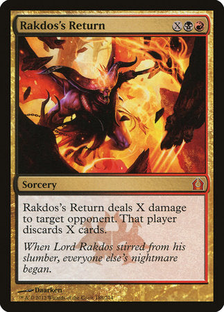 Rakdos's Return [Return to Ravnica] | Cracking-Singles