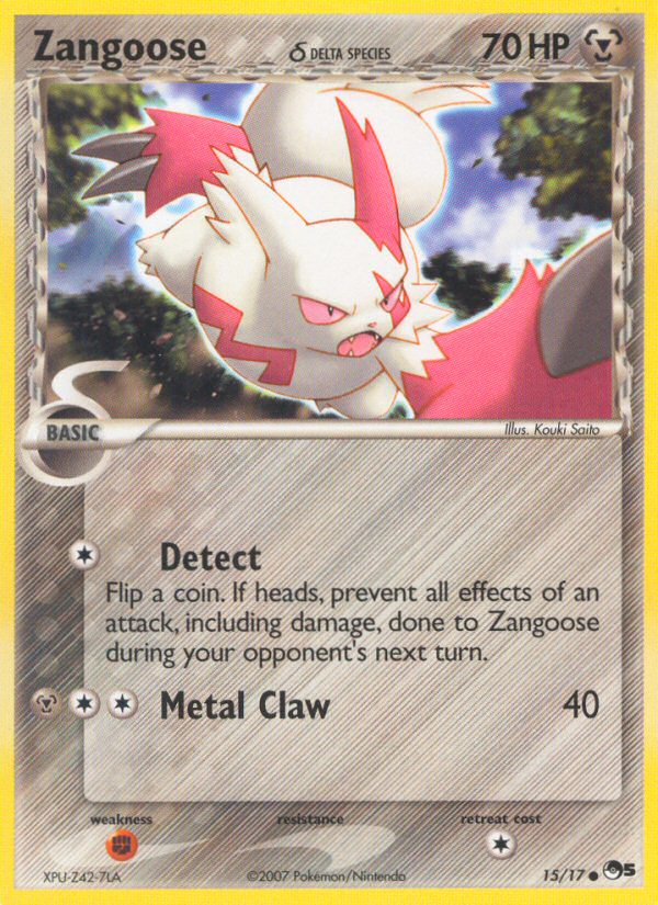 Zangoose (15/17) (Delta Species) [POP Series 5] | Cracking-Singles