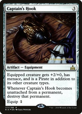 Captain's Hook [Rivals of Ixalan Promos] | Cracking-Singles