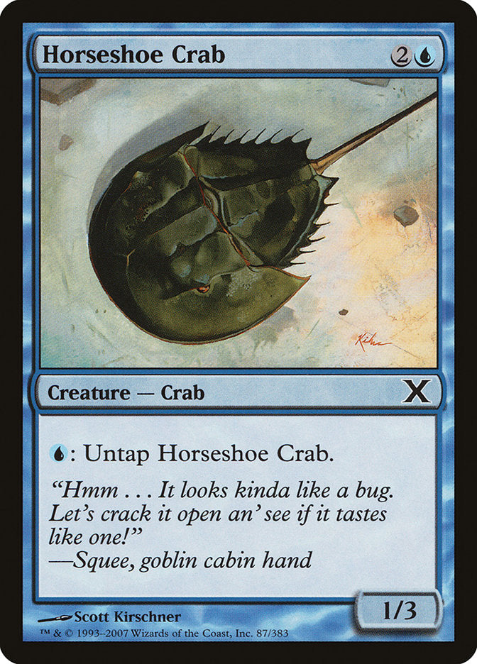 Horseshoe Crab [Tenth Edition] | Cracking-Singles