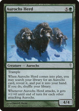 Aurochs Herd [Coldsnap] | Cracking-Singles