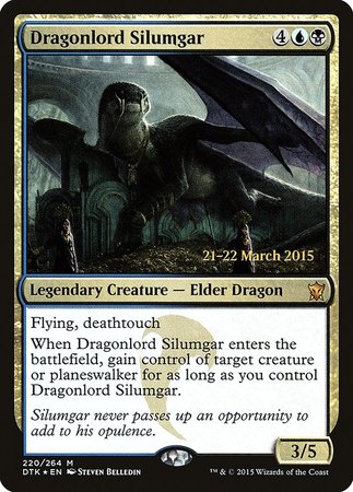 Dragonlord Silumgar [Dragons of Tarkir Promos] | Cracking-Singles