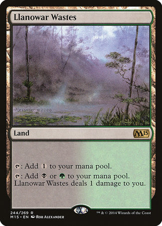 Llanowar Wastes [Magic 2015] | Cracking-Singles