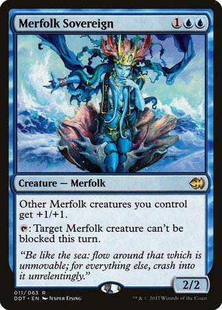 Merfolk Sovereign [Duel Decks: Merfolk vs. Goblins] | Cracking-Singles