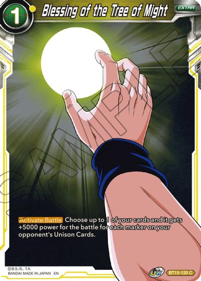 Blessing of the Tree of Might [BT15-120] | Cracking-Singles