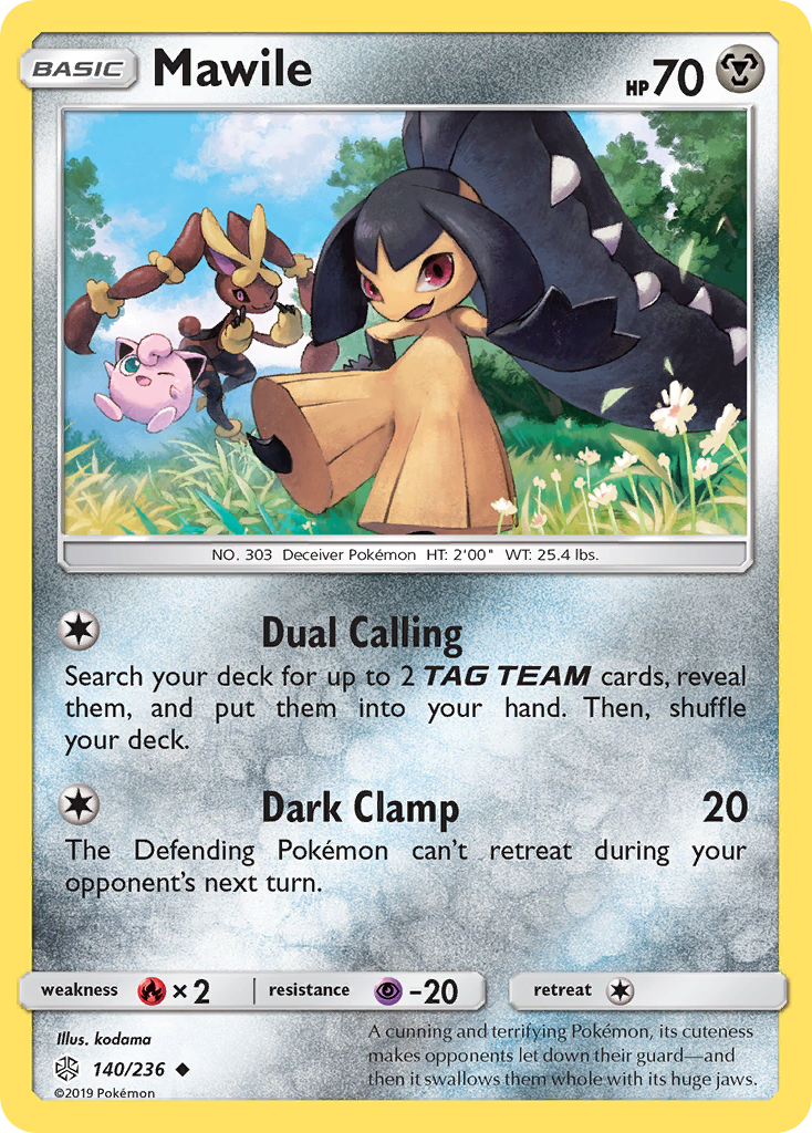 Mawile (140/236) [Sun & Moon: Cosmic Eclipse] | Cracking-Singles