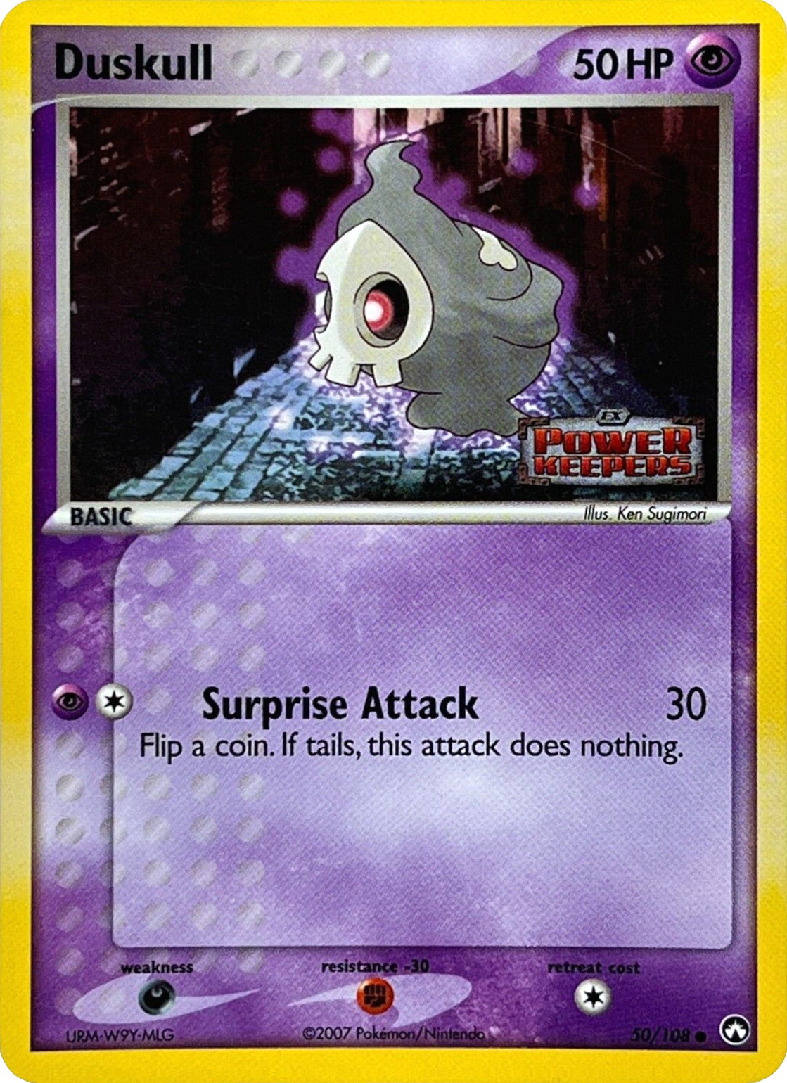 Duskull (50/108) (Stamped) [EX: Power Keepers] | Cracking-Singles