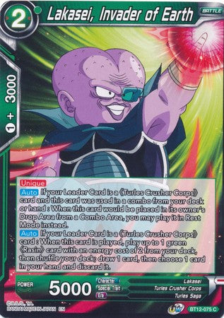 Lakasei, Invader of Earth [BT12-075] | Cracking-Singles