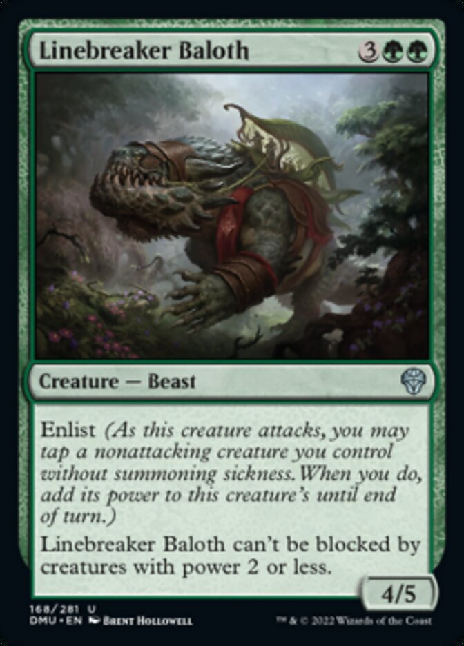 Linebreaker Baloth [Dominaria United] | Cracking-Singles