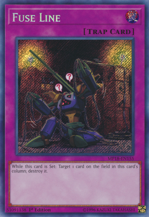 Fuse Line [MP18-EN155] Secret Rare | Cracking-Singles