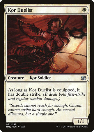 Kor Duelist [Modern Masters 2015] | Cracking-Singles