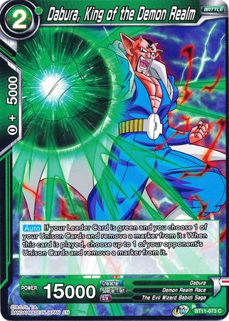 Dabura, King of the Demon Realm [BT11-073] | Cracking-Singles