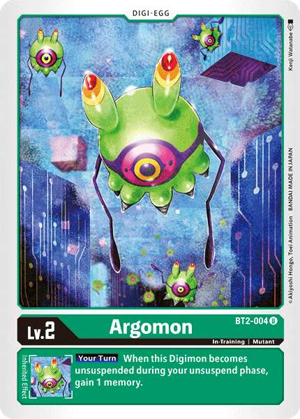 Argomon [BT2-004] [Release Special Booster Ver.1.5] | Cracking-Singles