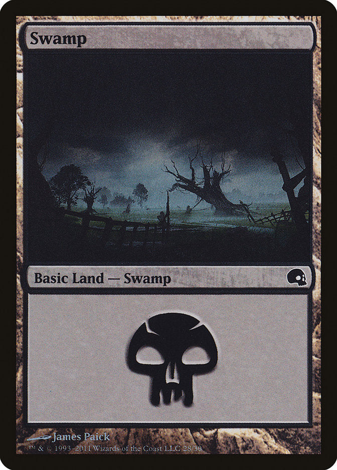 Swamp (28) [Premium Deck Series: Graveborn] | Cracking-Singles