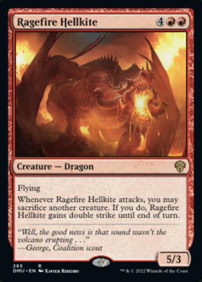 Ragefire Hellkite [Dominaria United] | Cracking-Singles