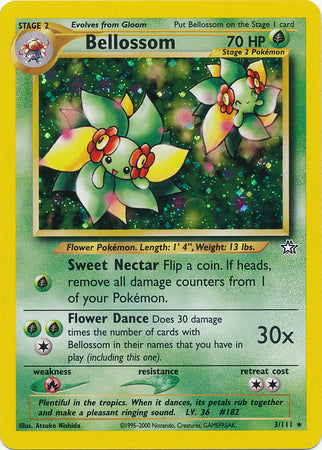 Bellossom (3/111) [Neo Genesis Unlimited] | Cracking-Singles