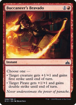 Buccaneer's Bravado [Rivals of Ixalan] | Cracking-Singles