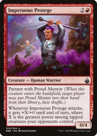 Impetuous Protege [Battlebond] | Cracking-Singles