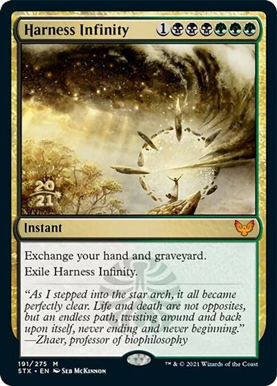 Harness Infinity [Strixhaven: School of Mages Prerelease Promos] | Cracking-Singles