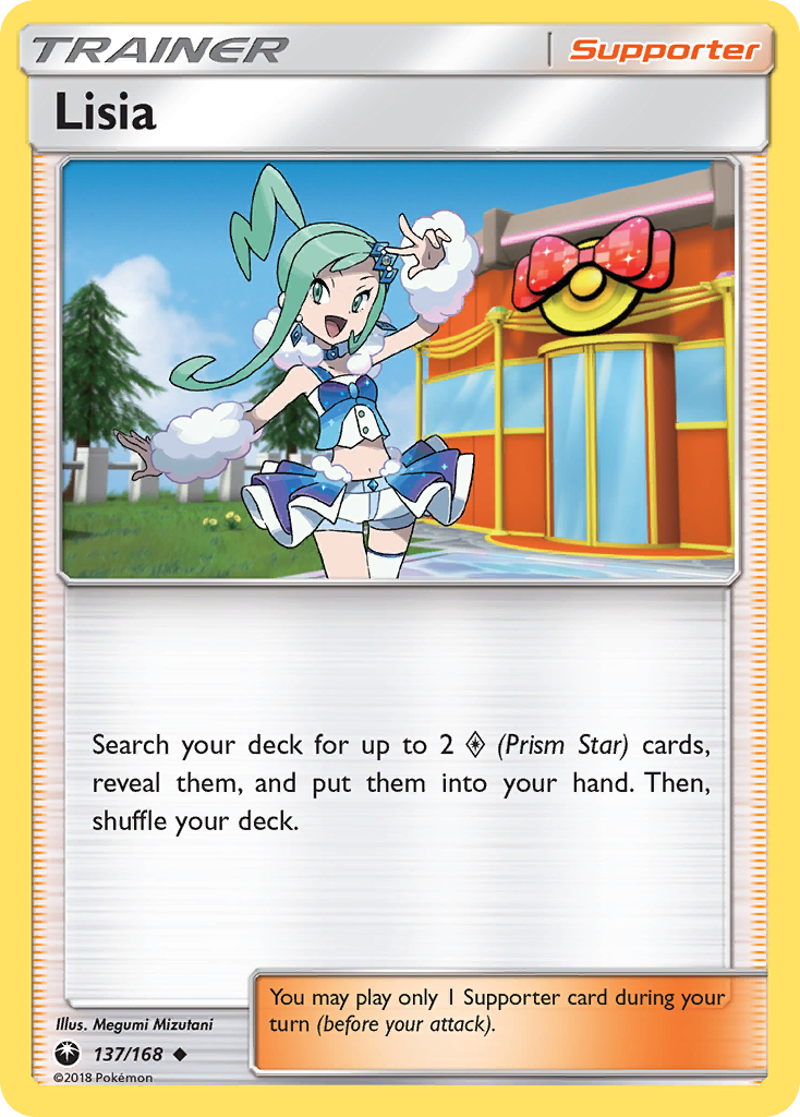 Lisia (137/168) [Sun & Moon: Celestial Storm] | Cracking-Singles