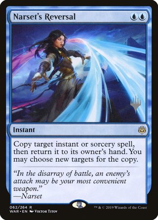 Narset's Reversal [War of the Spark Promos] | Cracking-Singles