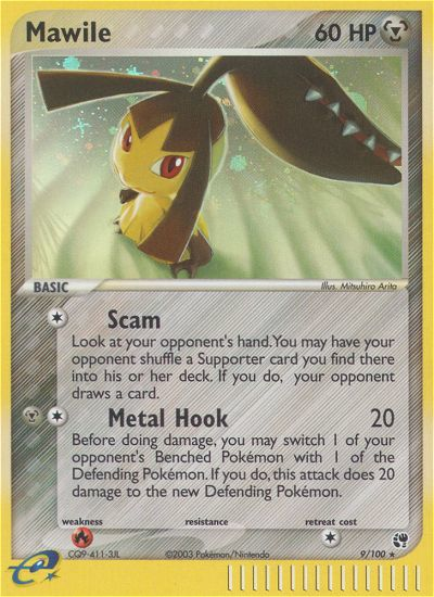 Mawile (9/100) [EX: Sandstorm] | Cracking-Singles