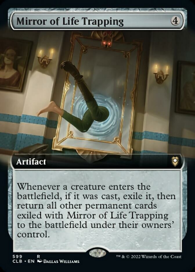 Mirror of Life Trapping (Extended Art) [Commander Legends: Battle for Baldur's Gate] | Cracking-Singles