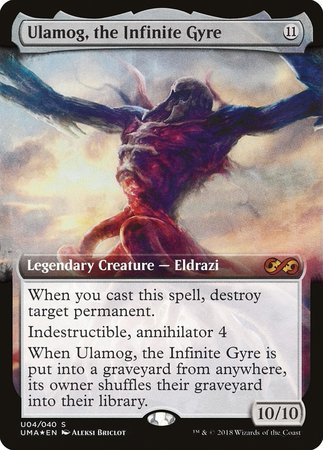 Ulamog, the Infinite Gyre [Ultimate Box Topper] | Cracking-Singles