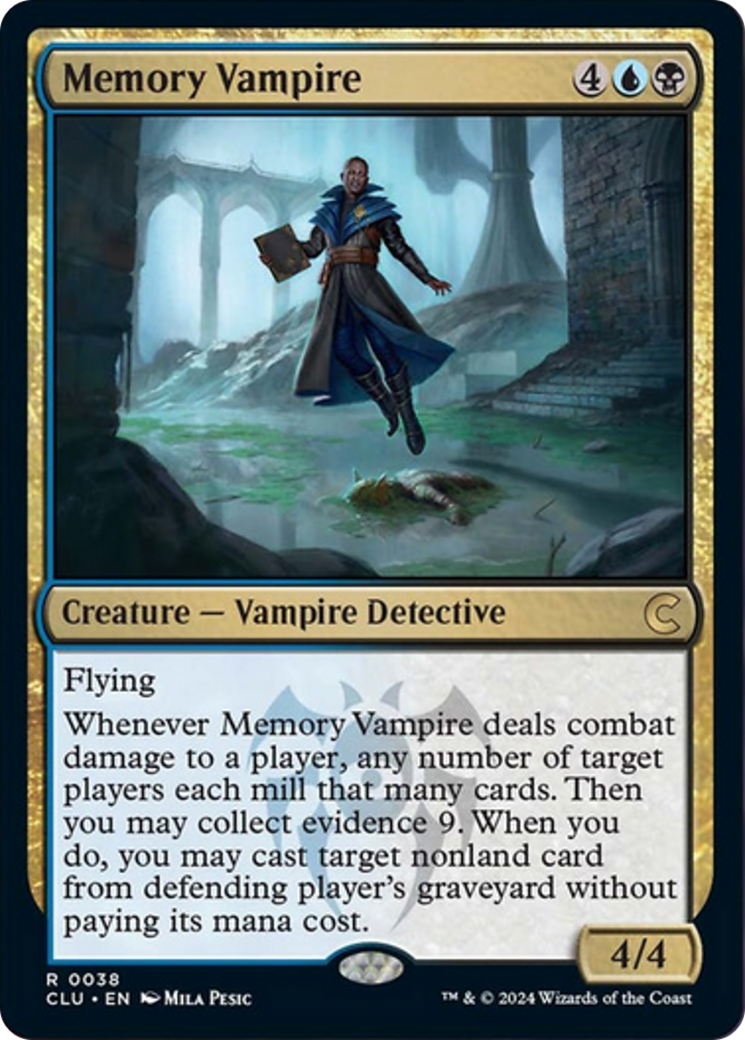 Memory Vampire [Ravnica: Clue Edition] | Cracking-Singles