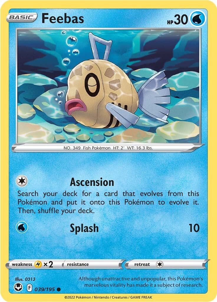 Feebas (039/195) [Sword & Shield: Silver Tempest] | Cracking-Singles