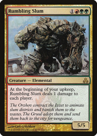 Rumbling Slum [Guildpact] | Cracking-Singles