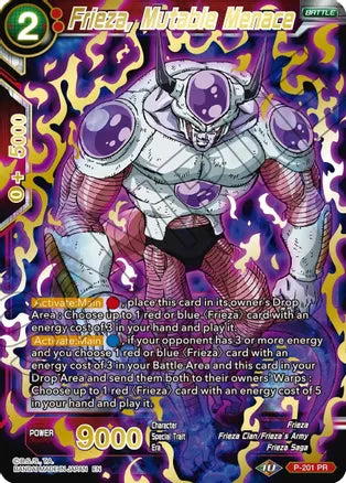 Frieza, Mutable Menace (Gold Stamped) [P-201] | Cracking-Singles