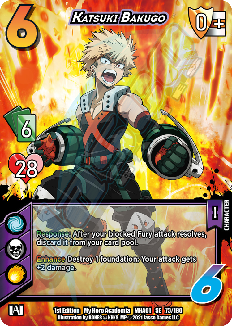 Katsuki Bakugo [Series 1] | Cracking-Singles