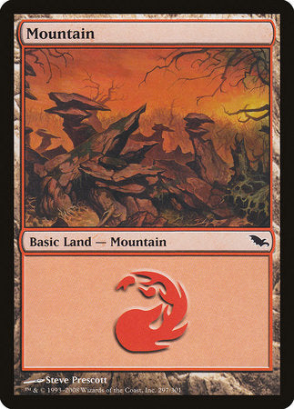 Mountain (297) [Shadowmoor] | Cracking-Singles