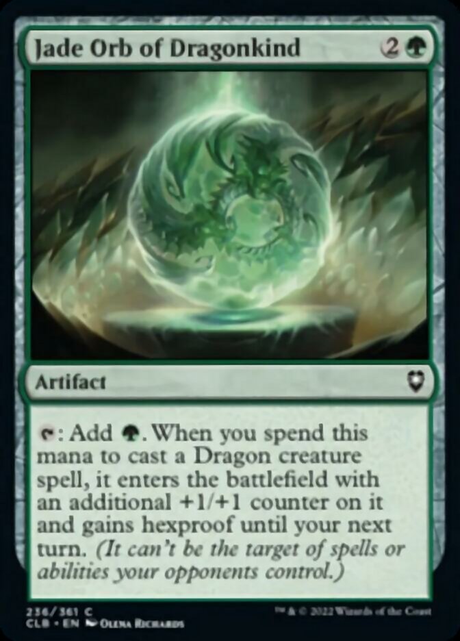 Jade Orb of Dragonkind [Commander Legends: Battle for Baldur's Gate] | Cracking-Singles