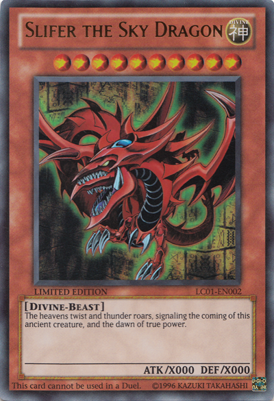 Slifer the Sky Dragon [LC01-EN002] Ultra Rare | Cracking-Singles