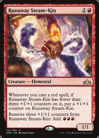 Runaway Steam-Kin [Guilds of Ravnica] | Cracking-Singles