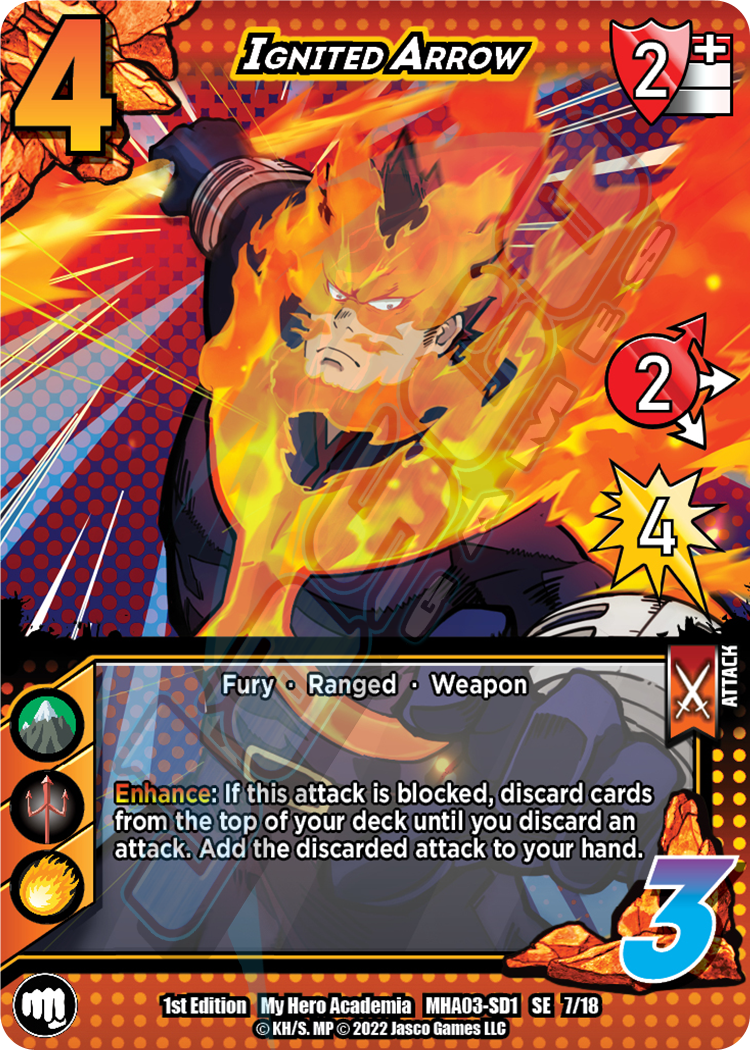 Ignited Arrow [Endeavor Clash Deck] | Cracking-Singles